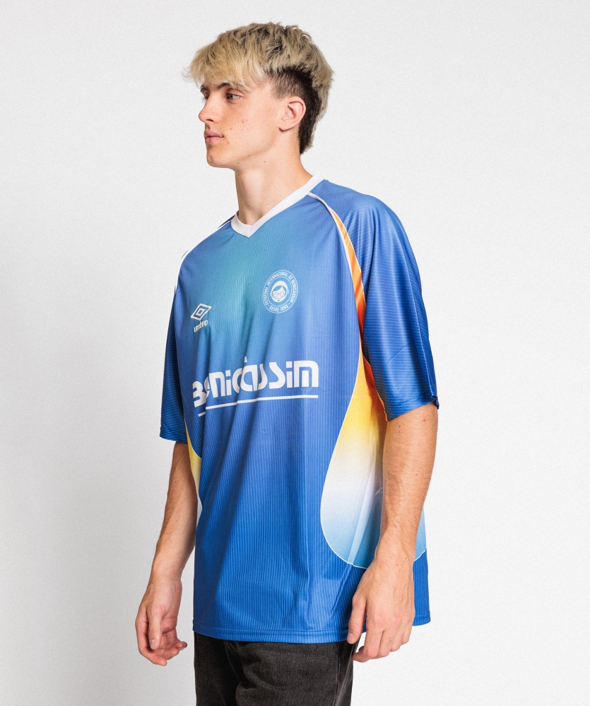 Camiseta Umbro FIB 2026 Away Jersey Blue / Orange / White 2