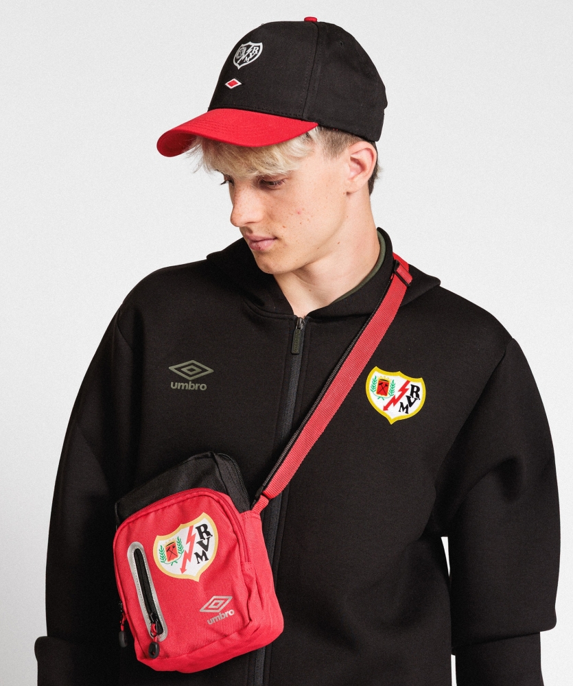 Gorra Umbro Rayo Vallecano Nobleza  Black / Vermillion