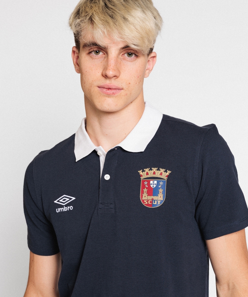Polo Umbro Torreense Contrast Pique...