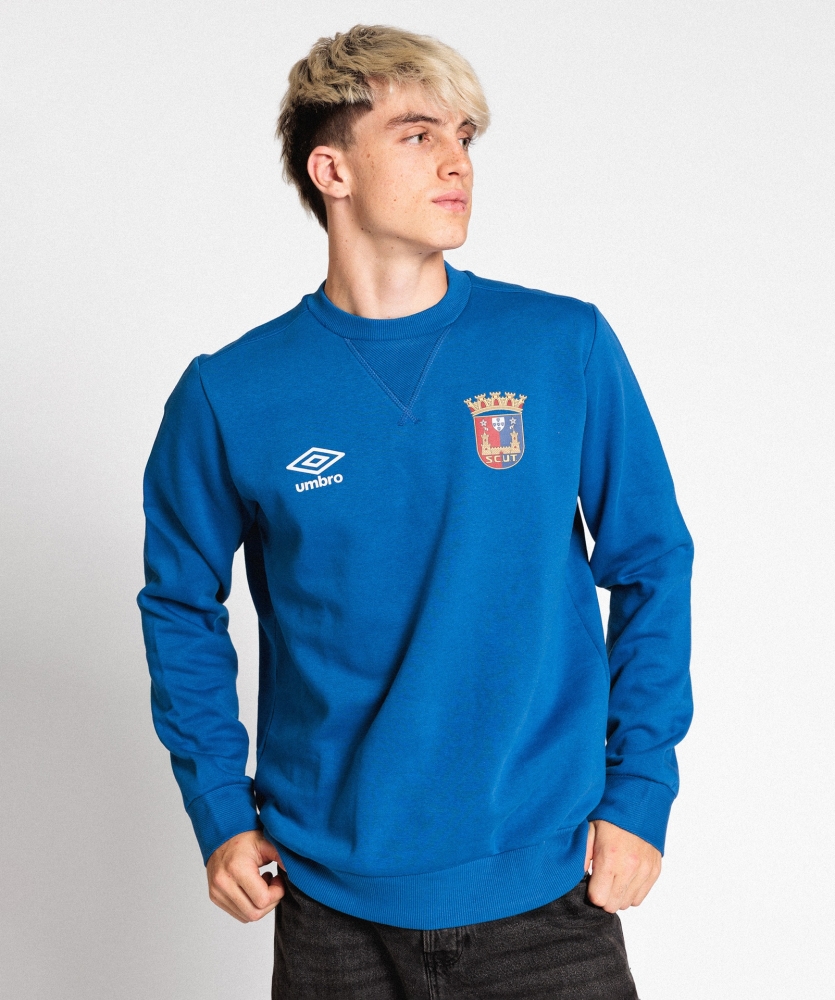 Sudadera Umbro Torreense Wardrobe Neck Small Logo Royal