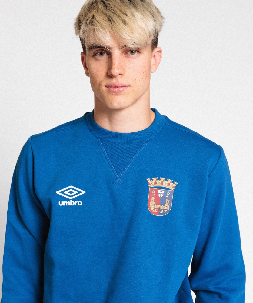 Sudadera Umbro Torreense Wardrobe Neck Small Logo Royal 2