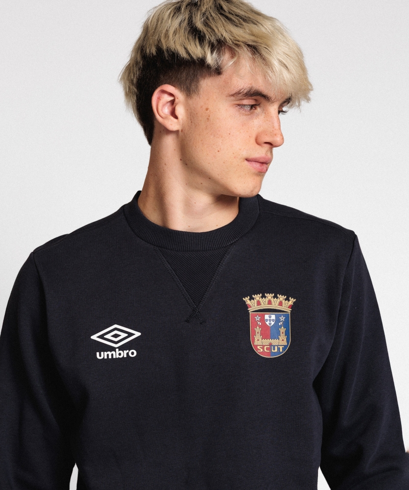 Sudadera Umbro Torreense Wardrobe Neck Small Logo Navy 2