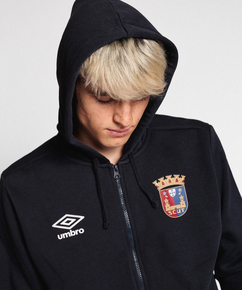 Chaqueta Umbro Torreense Wardrobe Zip Hoodie Small Logo...