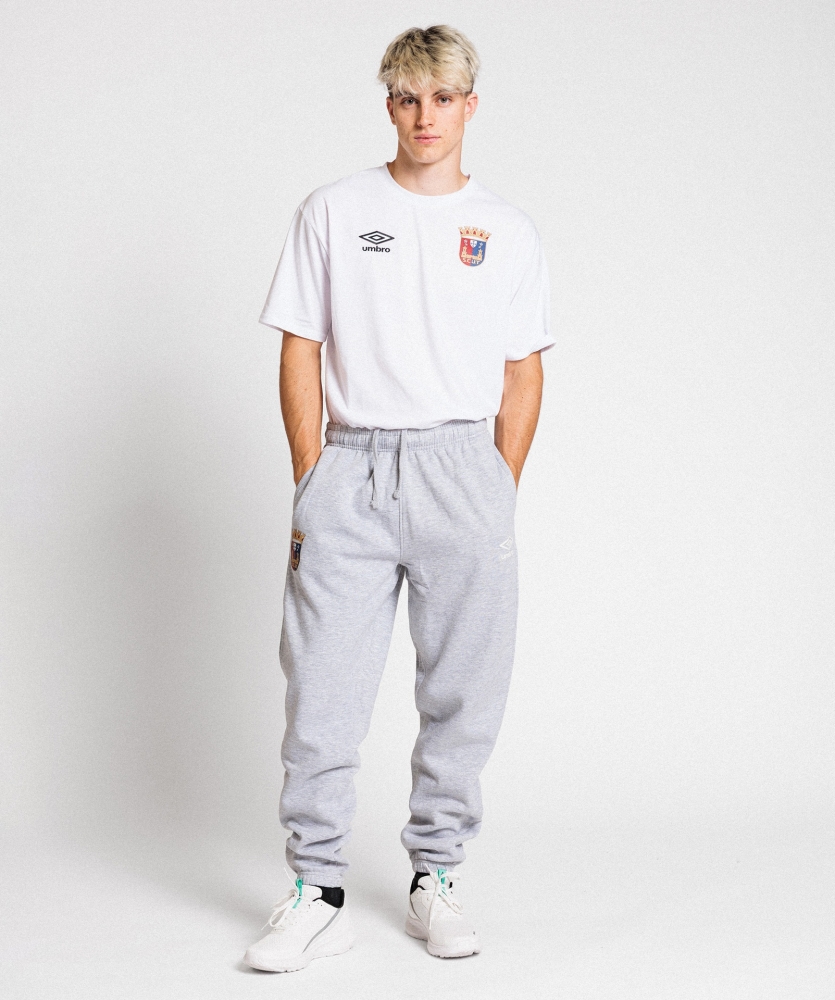 Pantalón Umbro Torreense Wardrobe Grey Marl / White 2