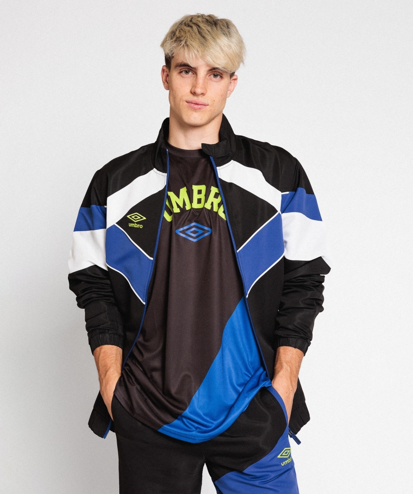 Chaqueta Umbro Sportstyle Urbano Jacket Black / Royal...