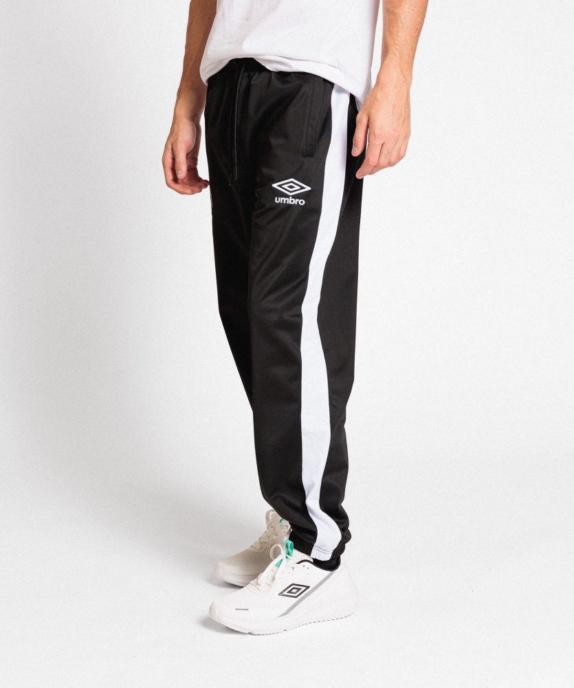 Pantalón Umbro RFT pant Black / Dark Gull Gray / White/