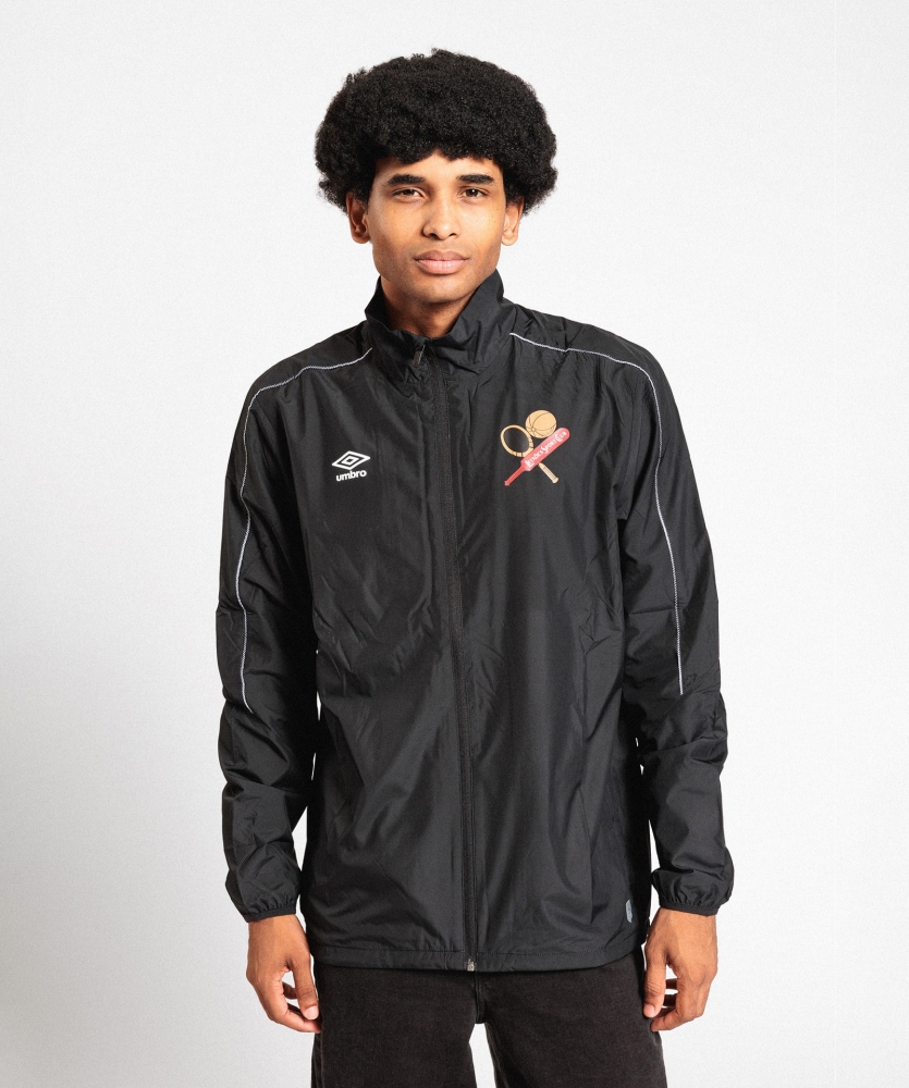 Chaqueta Cortaviento Umbro Leixões Shower Pro Training Black