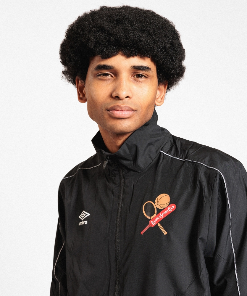 Chaqueta Cortaviento Umbro Leixões Shower Pro Training Black 2