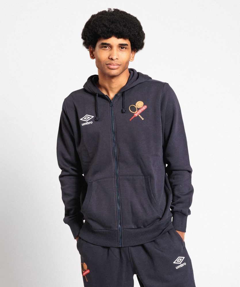 Chaqueta Umbro Leixões Wardrobe Zip Hoodie Small Logo...