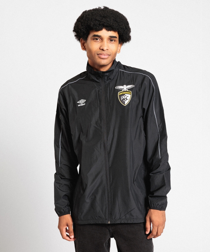 Chaqueta Cortaviento Umbro Portimonense Shower Pro Training Black