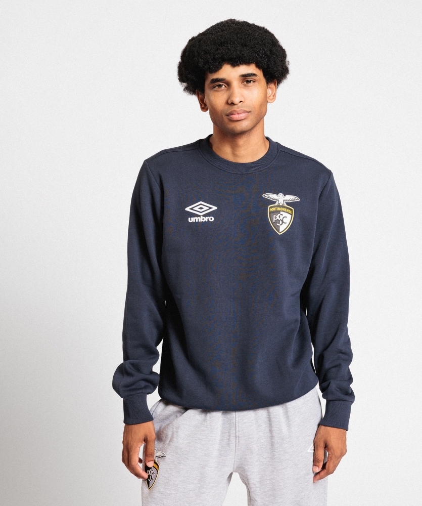 Sudadera Umbro Portimonense Wardrobe Neck Navy