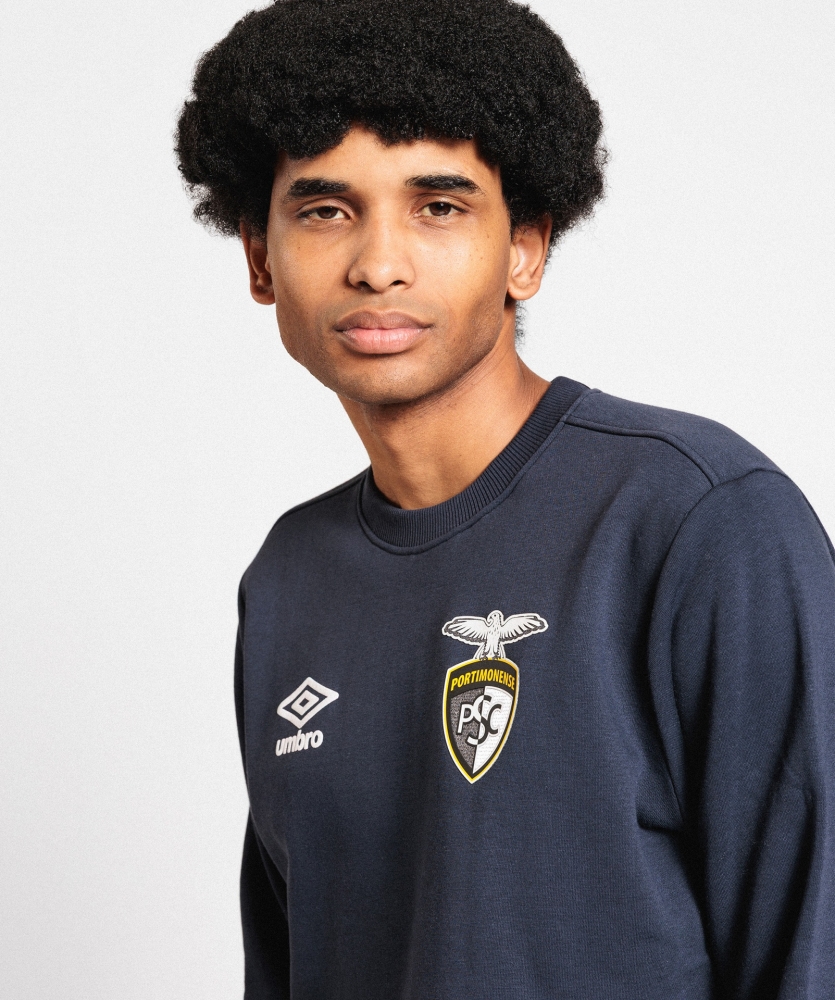 Sudadera Umbro Portimonense Wardrobe Neck Navy