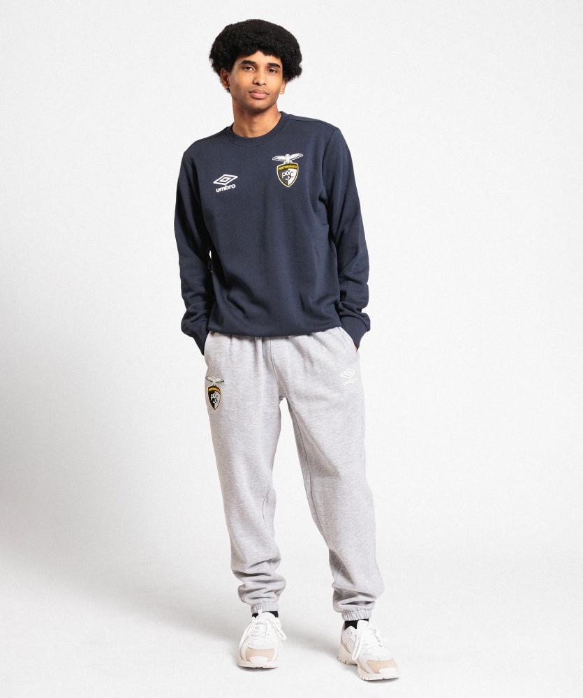 Sudadera Umbro Portimonense Wardrobe Neck Navy 2