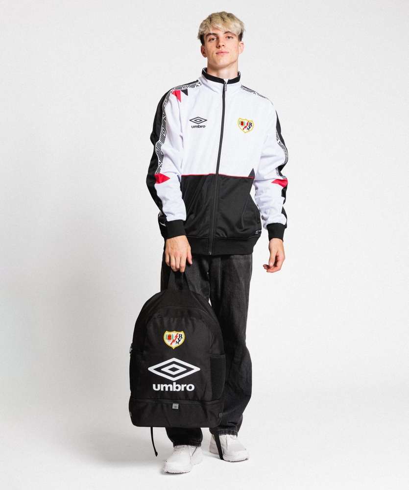 Mochila Umbro Rayo Vallecano Walking Backpack Black / White