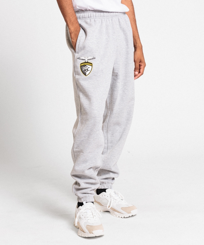 Pantalón Umbro Portimonense Wardrobe Grey Marl / White