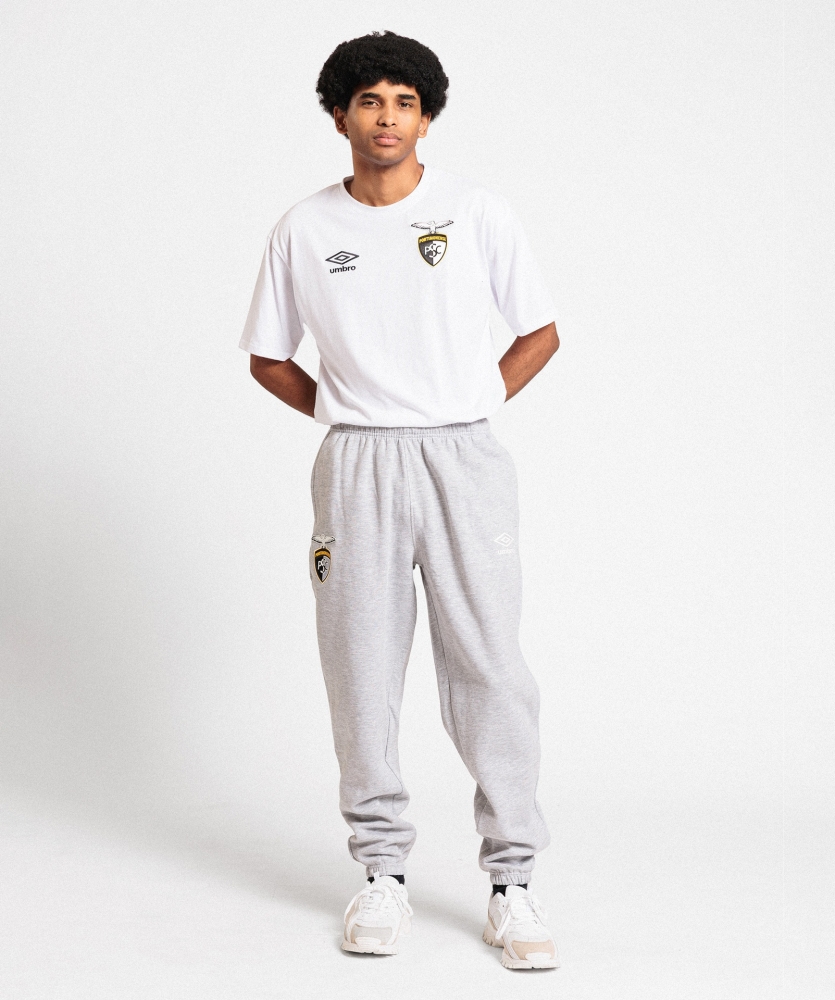 Pantalón Umbro Portimonense Wardrobe Grey Marl / White 2