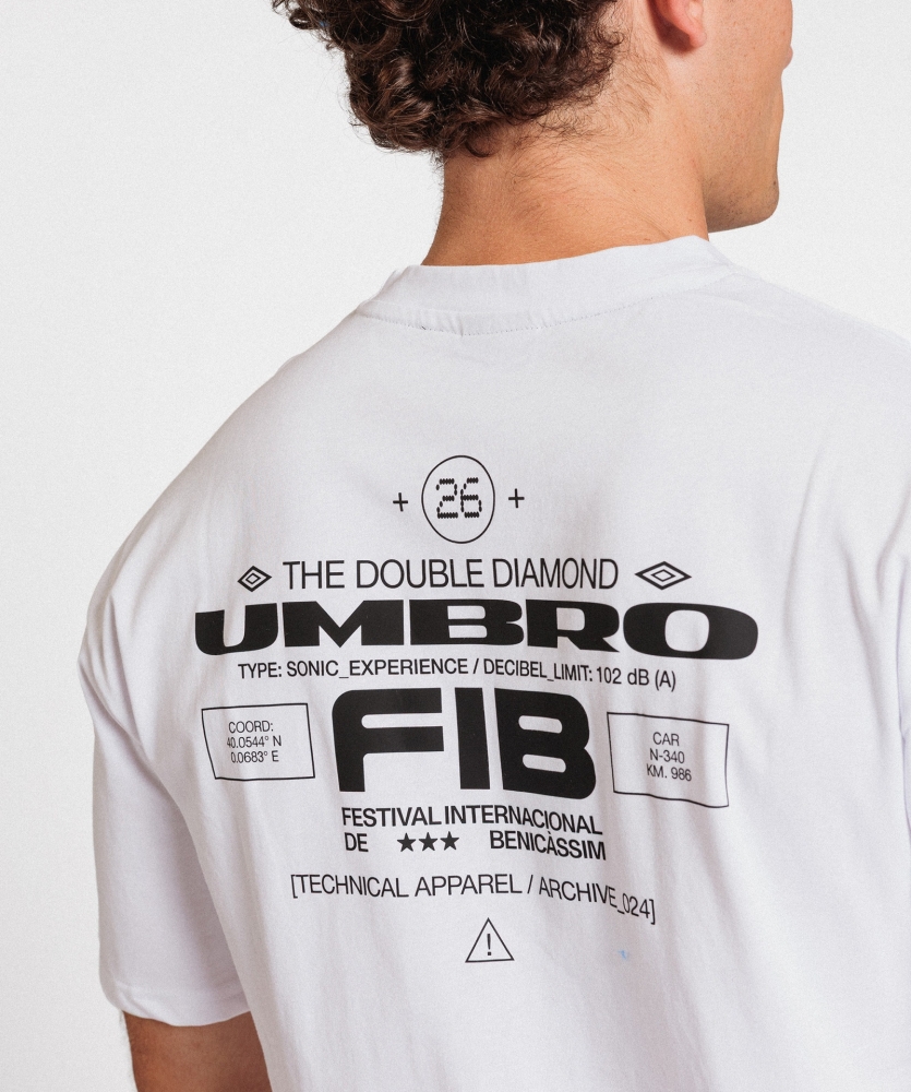 Camiseta Umbro FIB 2026 T-shirt White