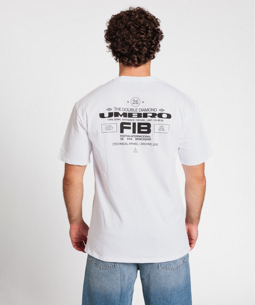 Camiseta Umbro FIB 2026 T-shirt White