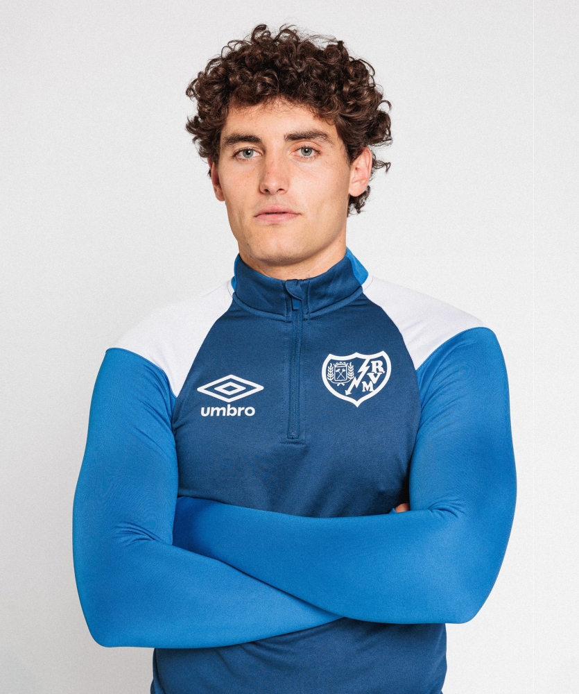 Sudadera Umbro Rayo Vallecano Training 26-27 Staff Sweat Navy