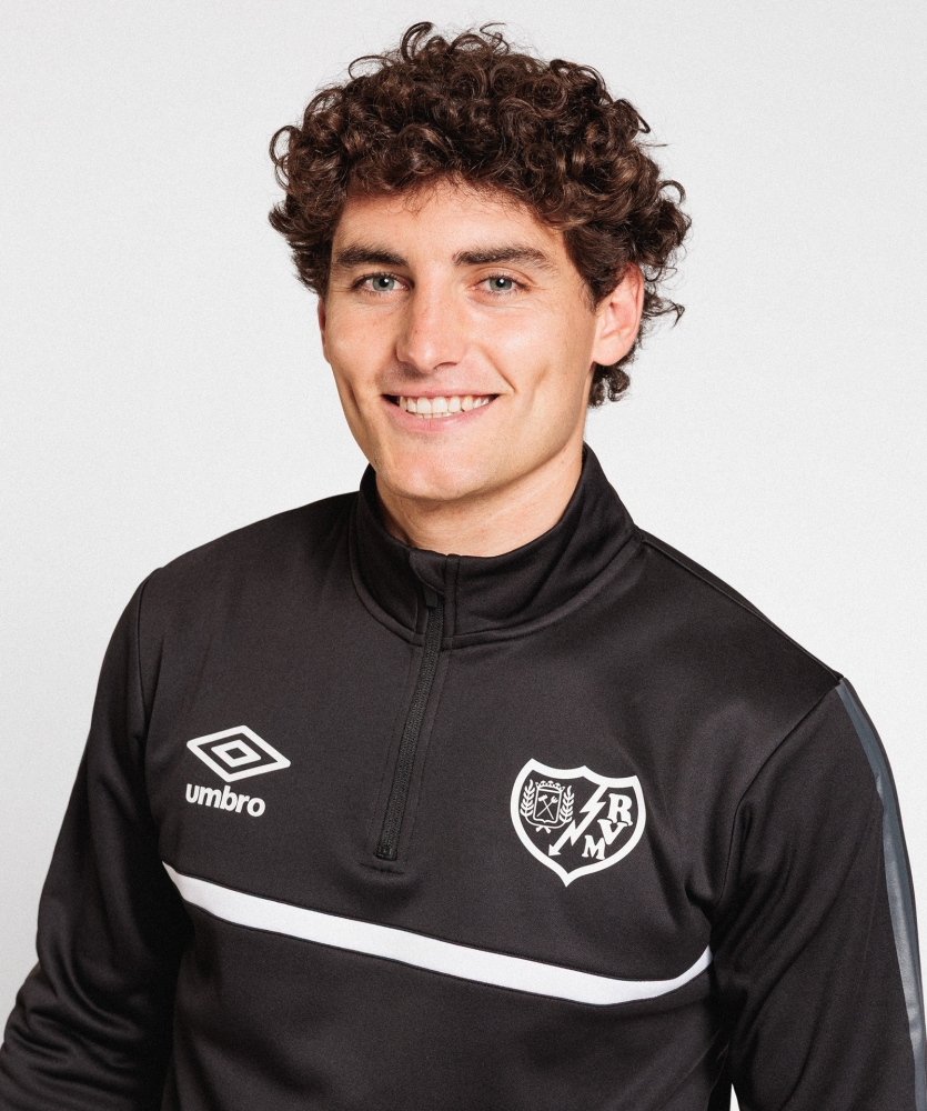 Sudadera Umbro Rayo Vallecano Training 26-27 Player Sweat Black