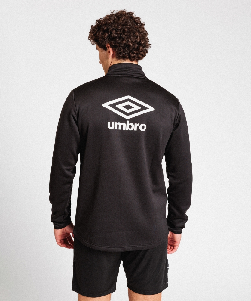 Sudadera Umbro Rayo Vallecano Training 26-27 Player Sweat Black