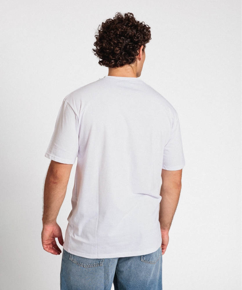 Camiseta Umbro Rayo Vallecano Nobleza Essential Wardrobe Small Logo Brilliant White / Black