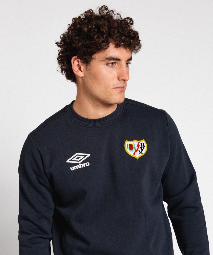 Sudadera Umbro Rayo Vallecano Wardrobe Neck Navy
