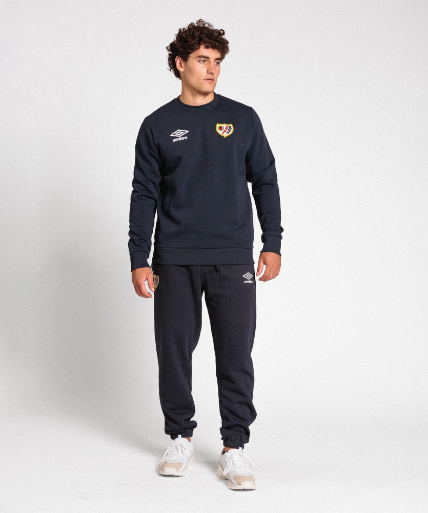 Sudadera Umbro Rayo Vallecano Wardrobe Neck Navy