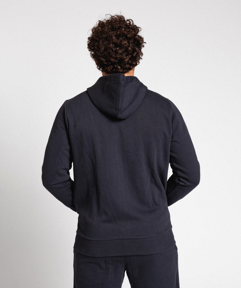 Chaqueta Umbro Rayo Vallecano Nobleza Wardrobe Zip Hoodie Small Logo Navy / White / Navy