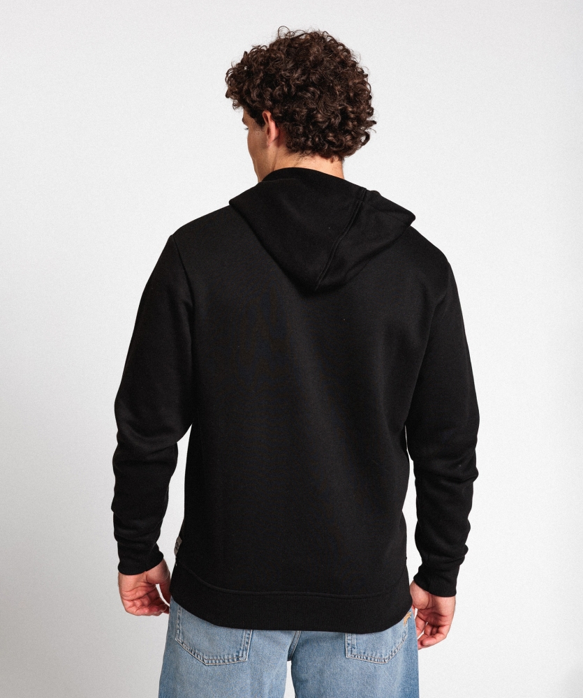Sudadera Umbro Essentials Hoodie Black / Dusty Olive