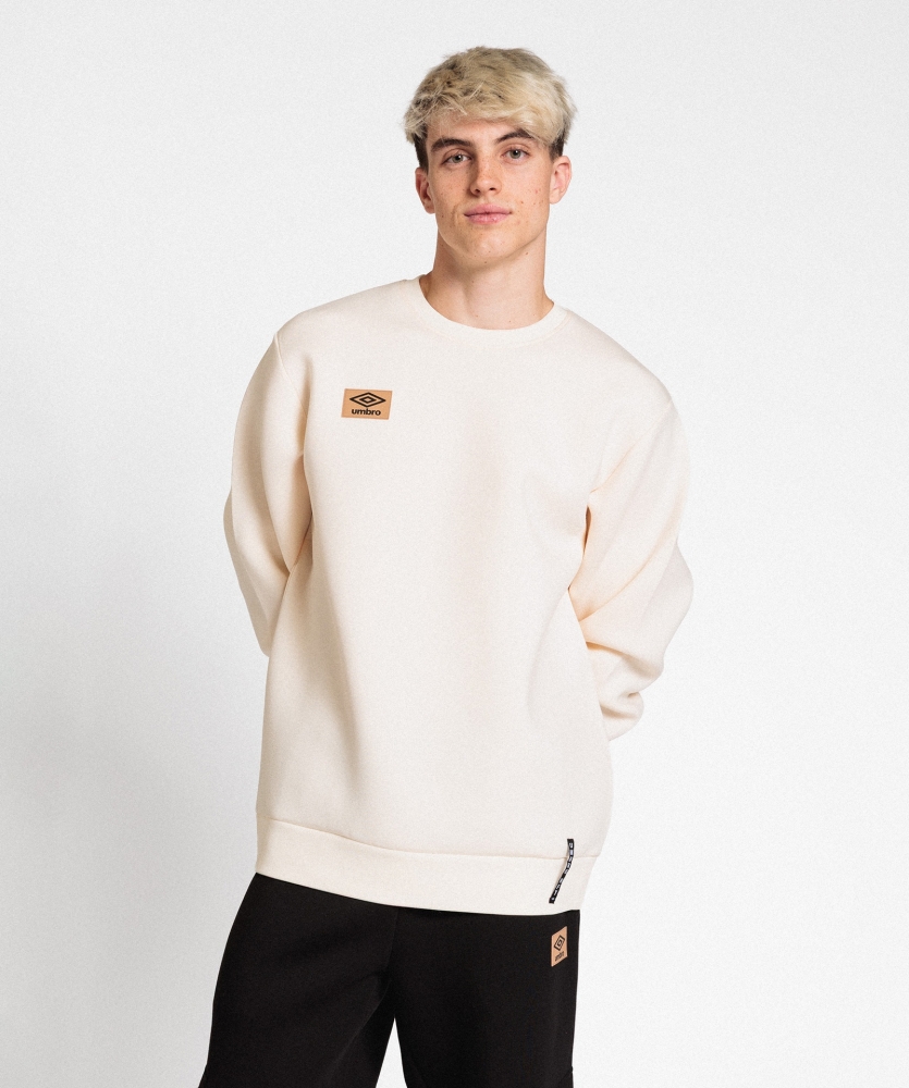 Sudadera Umbro Modern Heritage Antique White / Walnut