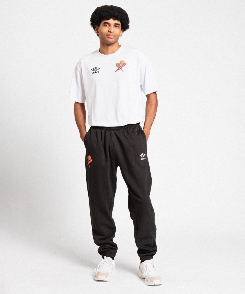 Pantalón Umbro Leixões Wardrobe Black / White 2