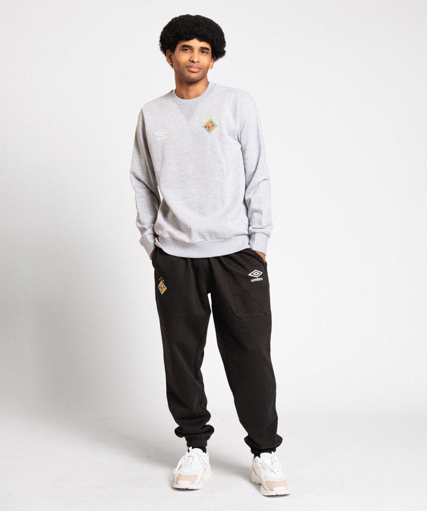 Sudadera Umbro Palma Futsal Wardrobe Neck Small Logo Grey
