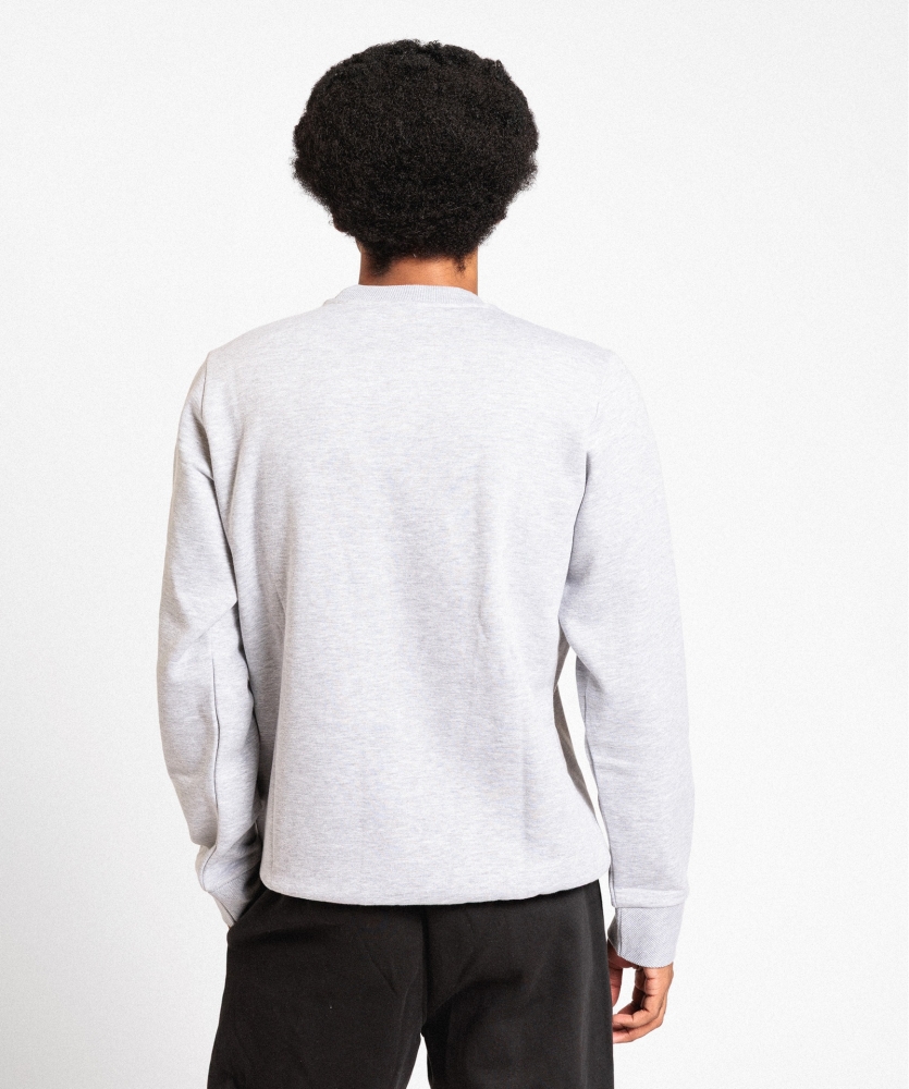 Sudadera Umbro Leixões Wardrobe Neck Small Logo Grey