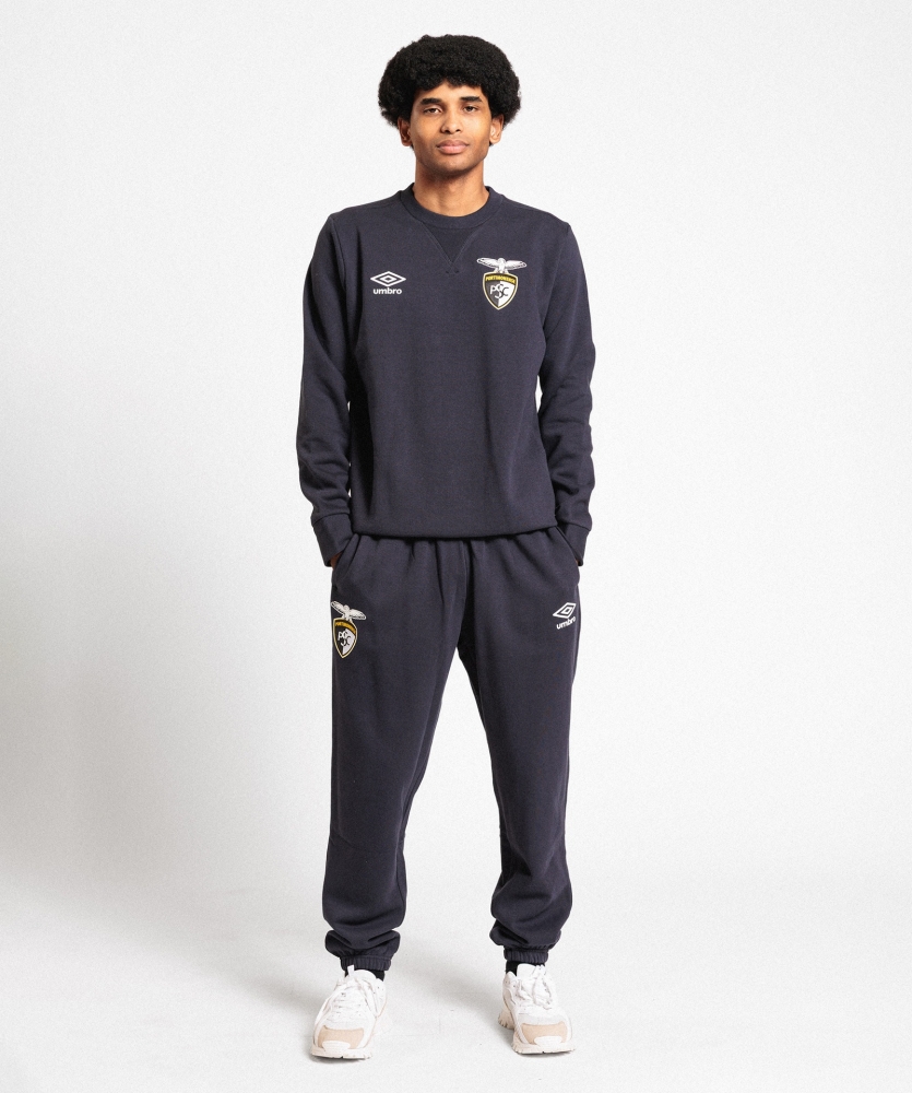 Sudadera Umbro Portimonense Wardrobe Neck Small Logo Navy
