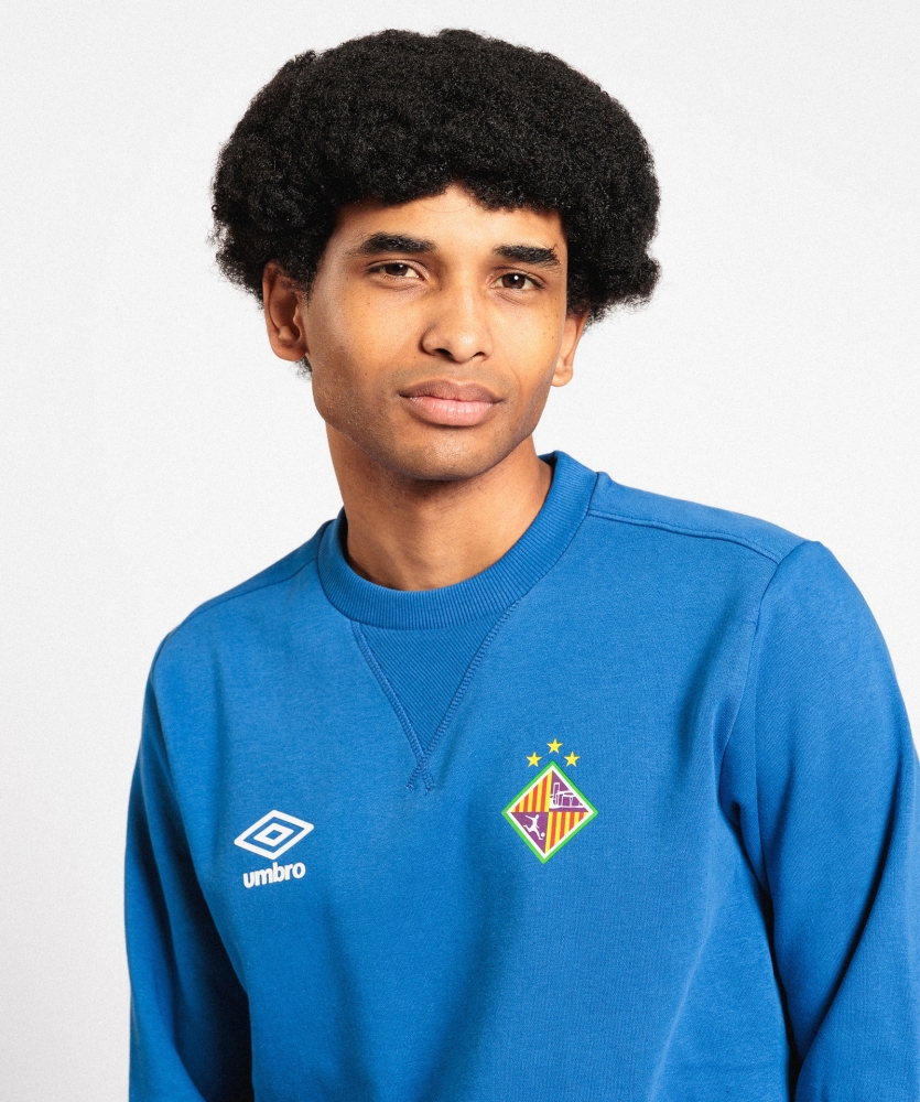 Sudadera Umbro Palma Futsal Wardrobe Neck Small Logo Royal