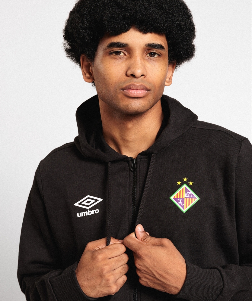 Chaqueta Umbro Palma Futsal Wardrobe Zip Hoodie Small Logo Black