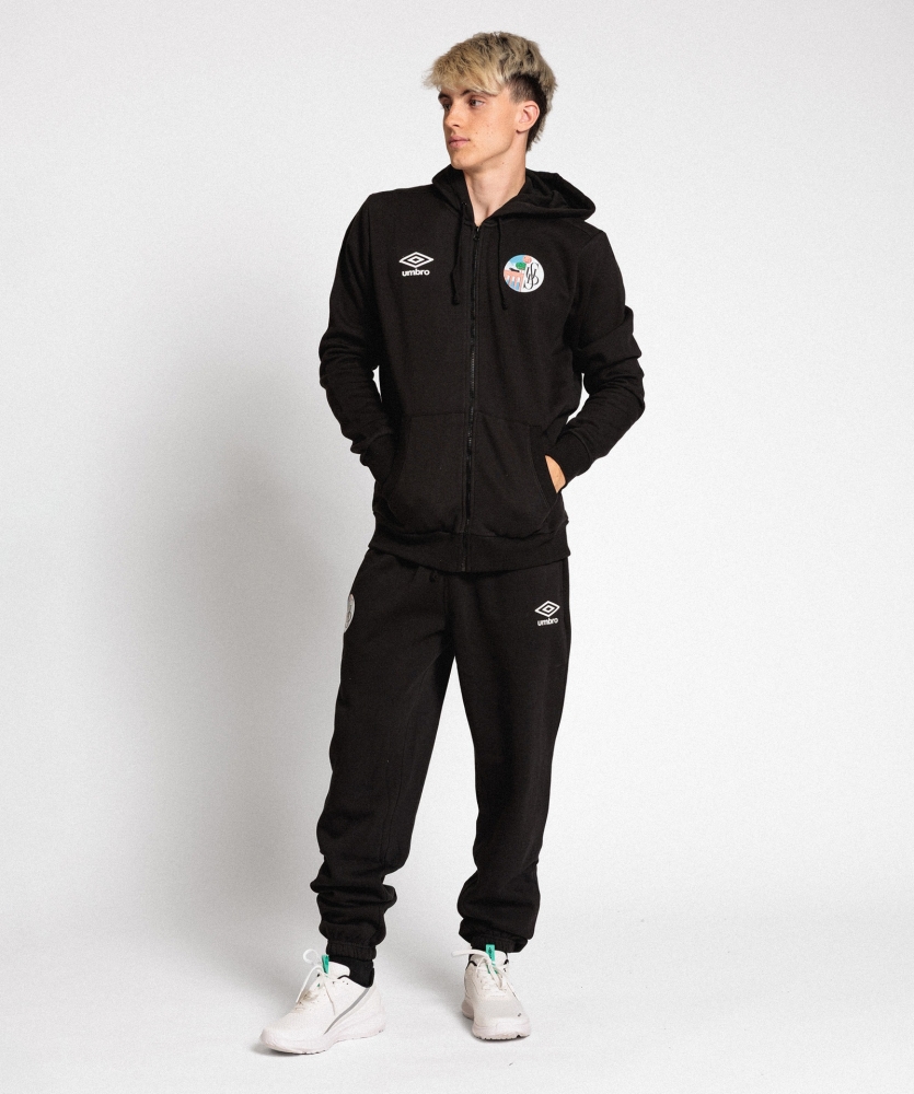 Chaqueta Umbro Salamanca Wardrobe Zip Hoodie Small Logo Black