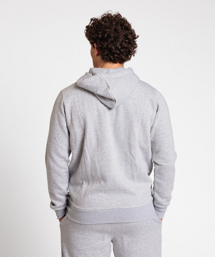 Chaqueta Umbro Rayo Vallecano Nobleza Wardrobe Zip Hoodie Small Logo Grey / White / Grey