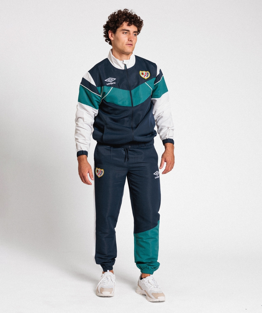 Chandal Umbro Rayo Vallecano Walking Tracksuit 26-27 Navy...