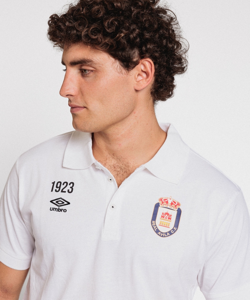 Polo Umbro Real Ávila Essentials White