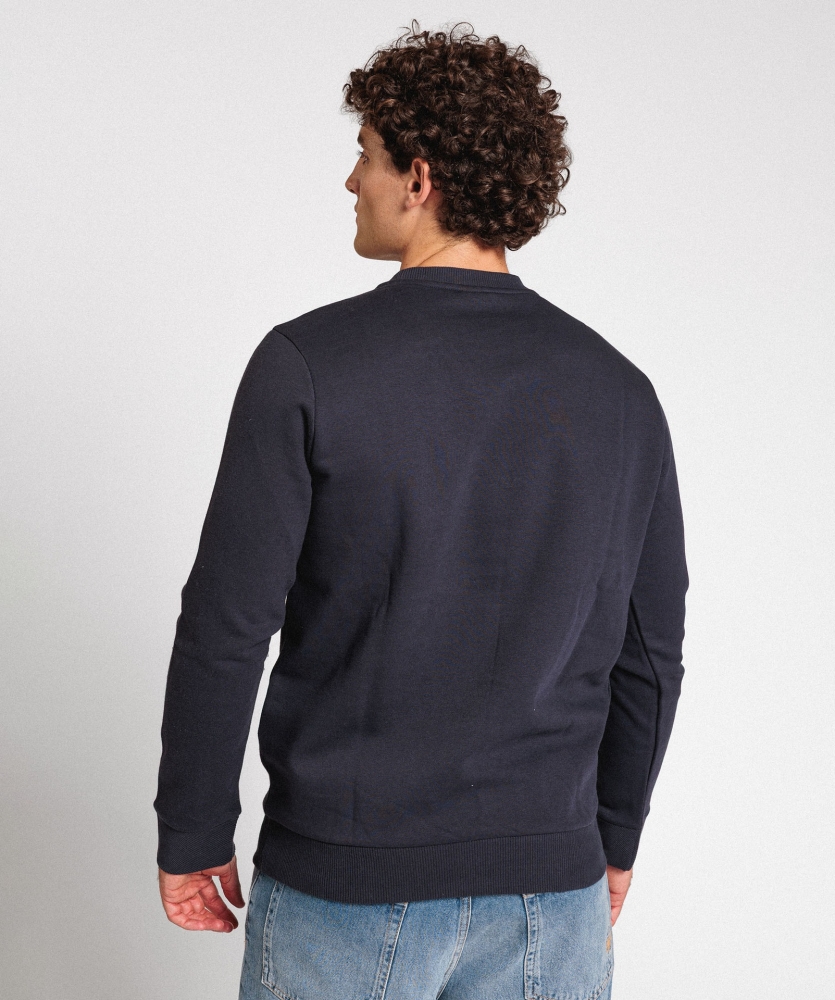 Sudadera Umbro Real Ávila Wardrobe Neck Small Logo Navy