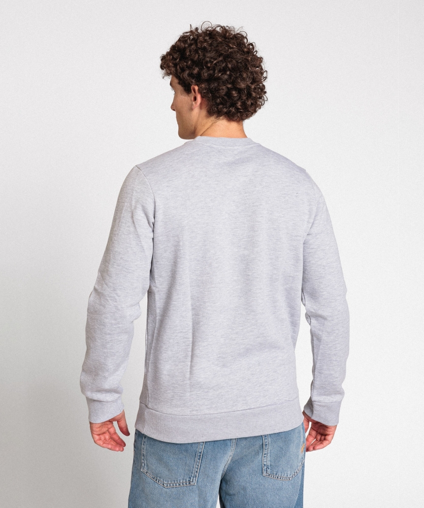 Sudadera Umbro Real Ávila Wardrobe Neck Small Logo Grey