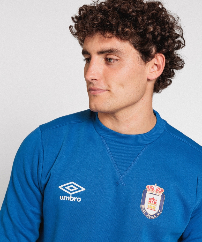 Sudadera Umbro Real Ávila Wardrobe Neck Small Logo Royal 2