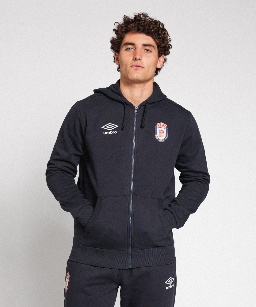 Chaqueta Umbro Real Ávila Wardrobe Zip Hoodie Small Logo...