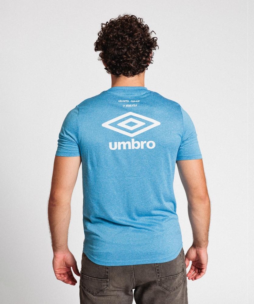 Camiseta Umbro Rayo Vallecano Nobleza Essentials Poly Blue