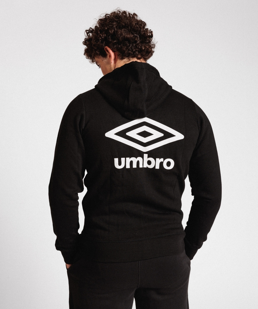 Chaqueta Umbro Rayo Vallecano Nobleza Double Hoodie Black