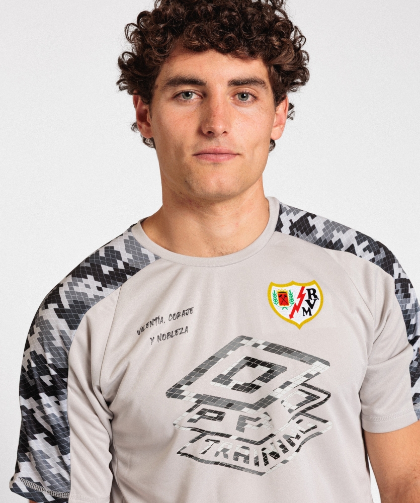 Camiseta Umbro Rayo Vallecano Nobleza Pro Traininig Active Jersey Harbor Mist / Black