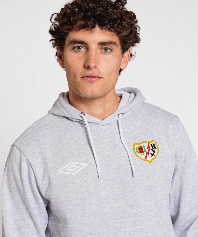 Sudadera Umbro Rayo Vallecano Nobleza Arlo Gris Vigore